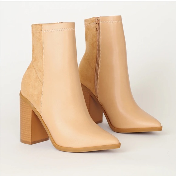 Essex booties by LuLu’s SZ 8 NWOT - Picture 2 of 5